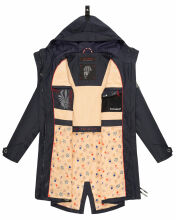 Navahoo Sch&ouml;tchen Damen Winterjacke B939 Navy Gr&ouml;&szlig;e L - Gr. 40