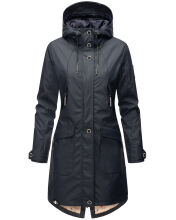 Navahoo Sch&ouml;tchen Damen Winterjacke B939 Navy Gr&ouml;&szlig;e XXL - Gr. 44