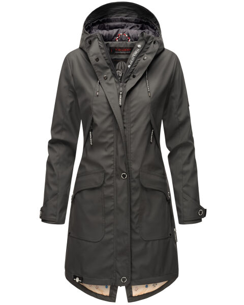 Navahoo Schötchen Damen Winterjacke B939 Anthrazit Größe XS - Gr. 34