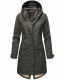Navahoo Schötchen Damen Winterjacke B939 Anthrazit Größe XS - Gr. 34