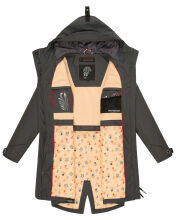 Navahoo Sch&ouml;tchen Damen Winterjacke B939 Anthrazit Gr&ouml;&szlig;e S - Gr. 36