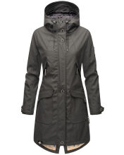 Navahoo Sch&ouml;tchen Damen Winterjacke B939 Anthrazit Gr&ouml;&szlig;e XL - Gr. 42