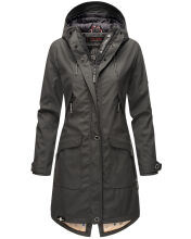 Navahoo Sch&ouml;tchen Damen Winterjacke B939 Anthrazit Gr&ouml;&szlig;e XXL - Gr. 44