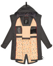 Navahoo Sch&ouml;tchen Damen Winterjacke B939 Anthrazit Gr&ouml;&szlig;e XXL - Gr. 44