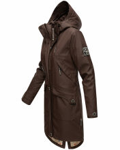 Navahoo Schötchen Damen Winterjacke B939 Dark Choco Größe XS - Gr. 34