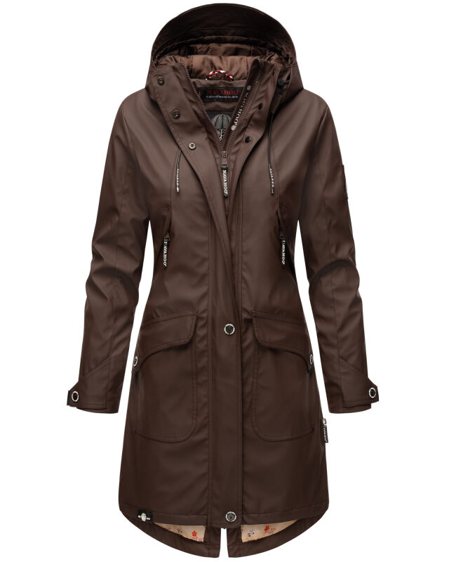 Navahoo Sch&ouml;tchen Damen Winterjacke B939 Dark Choco Gr&ouml;&szlig;e S - Gr. 36