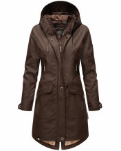 Navahoo Sch&ouml;tchen Damen Winterjacke B939 Dark Choco Gr&ouml;&szlig;e S - Gr. 36