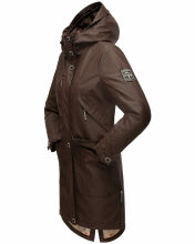 Navahoo Sch&ouml;tchen Damen Winterjacke B939 Dark Choco Gr&ouml;&szlig;e S - Gr. 36