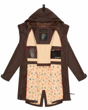 Navahoo Sch&ouml;tchen Damen Winterjacke B939 Dark Choco Gr&ouml;&szlig;e M - Gr. 38
