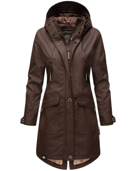 Navahoo Schötchen Damen Winterjacke B939 Dark Choco Größe XXL - Gr. 44