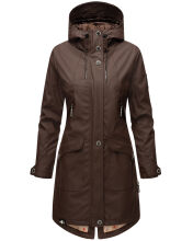 Navahoo Schötchen Damen Winterjacke B939 Dark Choco Größe XXL - Gr. 44