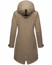 Navahoo Schötchen Damen Winterjacke B939 Taupe Größe XS - Gr. 34
