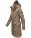 Navahoo Schötchen Damen Winterjacke B939 Taupe Größe XS - Gr. 34