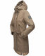 Navahoo Schötchen Damen Winterjacke B939 Taupe Größe XS - Gr. 34