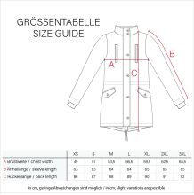 Navahoo Schötchen Damen Winterjacke B939 Blood Red Größe S - Gr. 36