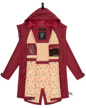 Navahoo Sch&ouml;tchen Damen Winterjacke B939 Blood Red Gr&ouml;&szlig;e XXL - Gr. 44