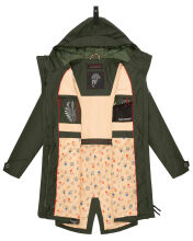 Navahoo Schötchen Damen Winterjacke B939 Dark Olive Größe XS - Gr. 34