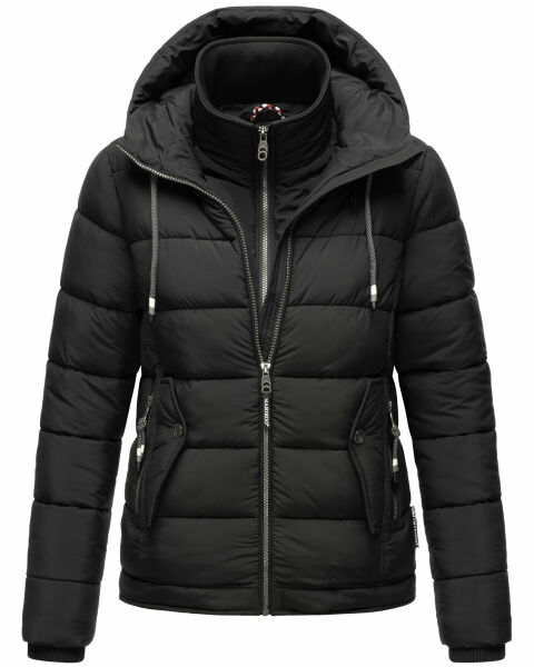 Marikoo Taisaa Princess Damen Steppjacke B940 Schwarz Größe S - Gr. 36