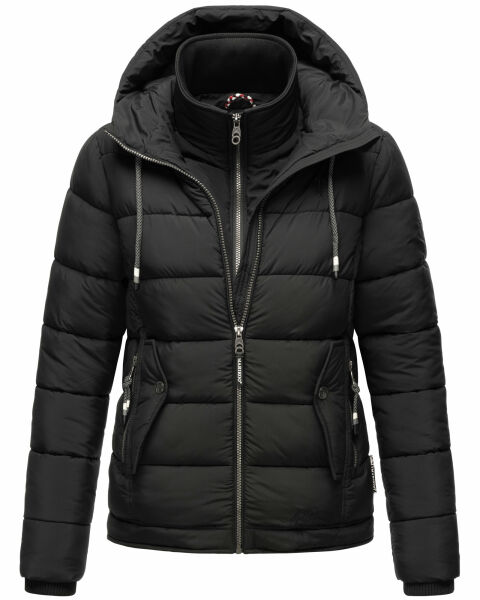 Marikoo Taisaa Princess Damen Steppjacke B940 Schwarz Größe M - Gr. 38
