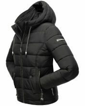 Marikoo Taisaa Princess Damen Steppjacke B940 Schwarz Größe M - Gr. 38
