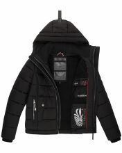 Marikoo Taisaa Princess Damen Steppjacke B940 Schwarz Größe M - Gr. 38