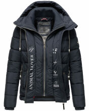 Marikoo Taisaa Princess Damen Steppjacke B940 Navy Größe XXL - Gr. 44