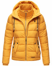 Marikoo Taisaa Princess Damen Steppjacke B940 Gelb...