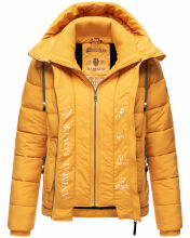 Marikoo Taisaa Princess Damen Steppjacke B940 Gelb Größe L - Gr. 40