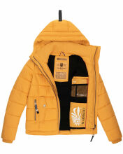 Marikoo Taisaa Princess Damen Steppjacke B940 Gelb Größe L - Gr. 40