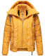 Marikoo Taisaa Princess Damen Steppjacke B940 Gelb Größe L - Gr. 40