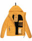 Marikoo Taisaa Princess Damen Steppjacke B940 Gelb Größe L - Gr. 40