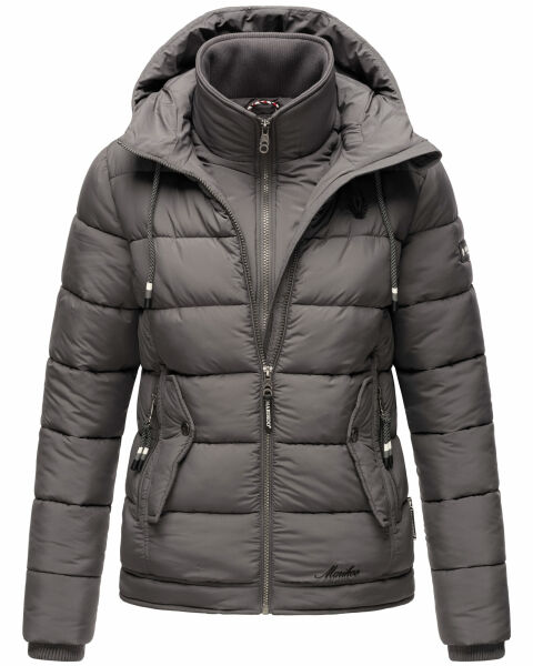 Marikoo Taisaa Princess Damen Steppjacke B940 Dunkelgrau Größe XS - Gr. 34