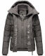 Marikoo Taisaa Princess Damen Steppjacke B940 Dunkelgrau Größe XS - Gr. 34
