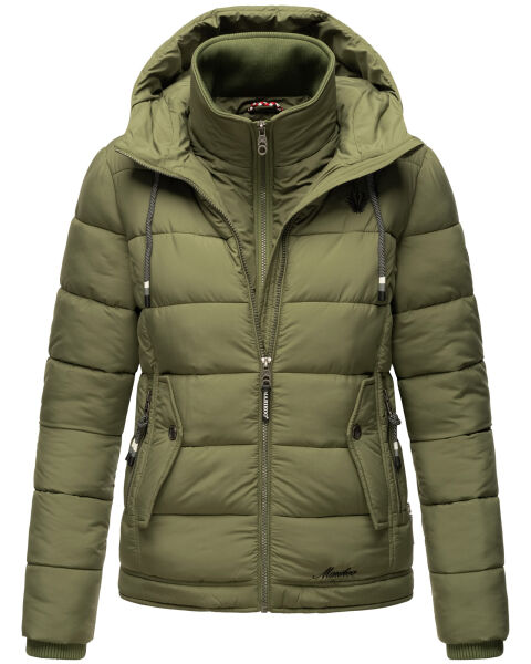 Marikoo Taisaa Princess Damen Steppjacke B940 Olive Größe XS - Gr. 34