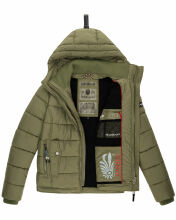 Marikoo Taisaa Princess Damen Steppjacke B940 Olive Größe L - Gr. 40