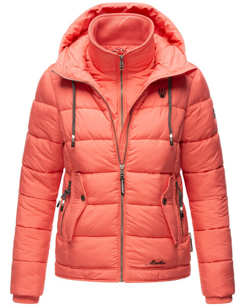 Marikoo Taisaa Princess Damen Steppjacke B940 Rosa Coral Größe XS - Gr. 34