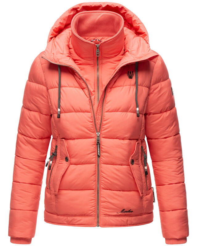 Marikoo Taisaa Princess Damen Steppjacke Rosa Coral
