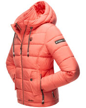 Marikoo Taisaa Princess Damen Steppjacke B940 Rosa Coral Gr&ouml;&szlig;e XL - Gr. 42
