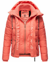 Marikoo Taisaa Princess Damen Steppjacke B940 Rosa Coral Gr&ouml;&szlig;e XXL - Gr. 44