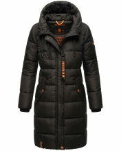 Marikoo Yuikoo Damen Winterjacke B941 Schwarz...