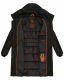Marikoo Yuikoo Damen Winterjacke B941 Schwarz Größe L - Gr. 40