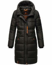 Marikoo Chaskaa ladies long winter quilted jacket with faux fur colla,  149,90 €