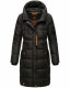 Marikoo Yuikoo Damen Winterjacke B941 Schwarz Größe XL - Gr. 42