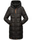 Marikoo Yuikoo lange Damen Winterjacke Schwarz-Größe XXL - Gr. 44