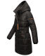 Marikoo Yuikoo lange Damen Winterjacke Schwarz-Größe XXL - Gr. 44