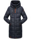 Marikoo Yuikoo lange Damen Winterjacke Navy-Größe M - Gr. 38