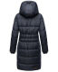 Marikoo Yuikoo lange Damen Winterjacke Navy-Größe M - Gr. 38