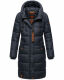 Marikoo Yuikoo Damen Winterjacke B941 Navy Größe L - Gr. 40