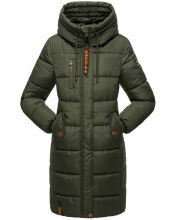 Marikoo Yuikoo Damen Winterjacke B941 Dark Olive Größe XS - Gr. 34