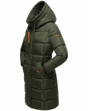 Marikoo Yuikoo Damen Winterjacke B941 Dark Olive Größe XS - Gr. 34